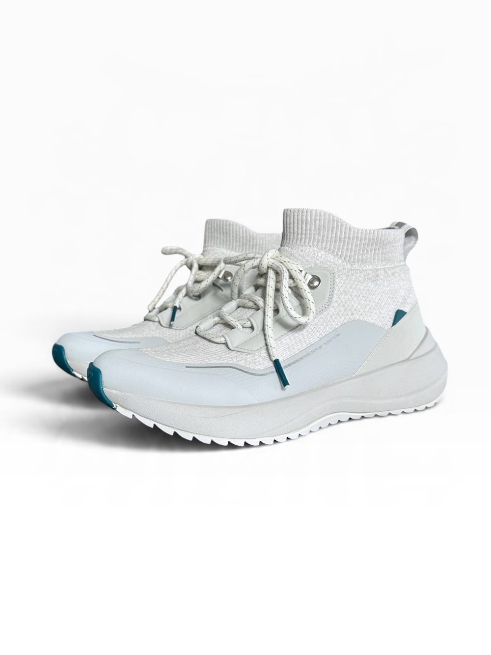 Vessi Stormburst Waterproof High Top Sneaker Boot Women’s Size 9 | Frost White